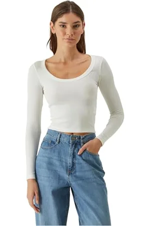 Urban classics Damska koszulka z długim rękawem z długim rękawem, , 3XL