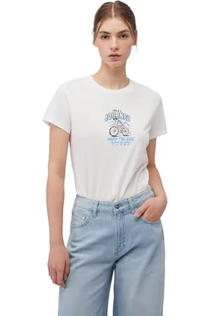 Mavi CAT Journey Tee T-shirt damski, antyczna biel, XL, , XL