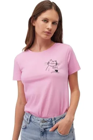 Mavi Damski T-shirt CAT Drink Tee , M, , M
