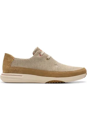 Clarks Premium Męskie sznurówki Easeway, Sand Combi, 6,5 UK, , 39 EU