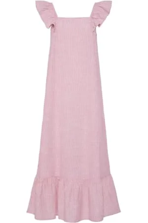 Pieces® Damska sukienka Pcapia Sl Square Neck Ankle Dress Mm, , XL
