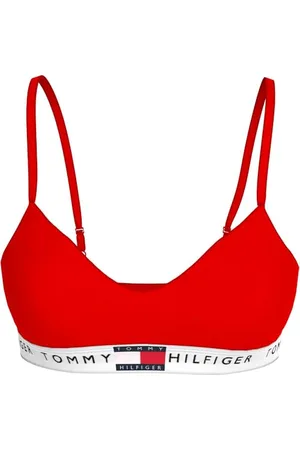 Tommy Hilfiger Damski BRALETTE LIFT UW0UW05715, czerwony, M, , M