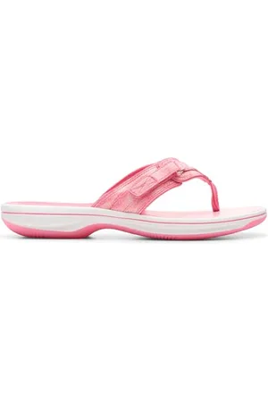 Clarks Premium Damskie klapki Brinkley Sea Flip-Flop, różowe ombre, 40 EU, , 41 EU