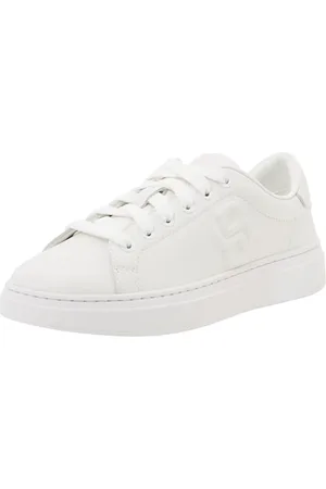 HUGO BOSS Kieran_Tenn_hfltBB, Trampki damskie, Białe, 37 EU, , 37 EU