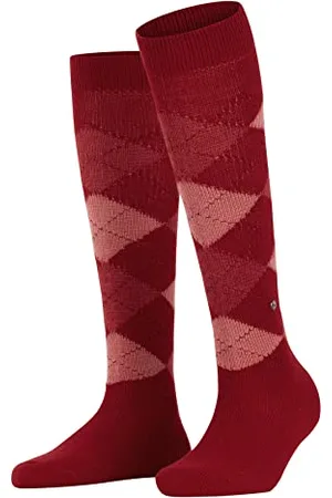Burlington Kobiety Podkolanówki Whitby W Kh Miękki Materiał długie z wzorem 1 Para, , 36-41