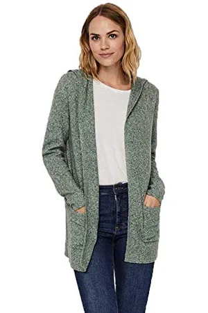 VERO MODA Vmdoffy Ls Open Hood Cardigan Ga Noos Kardigan Kobiety, , S