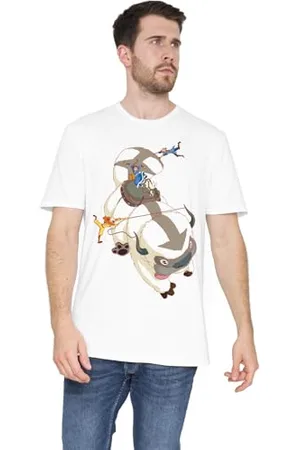 Avatar: The Last Airbender Hang On Appa koszulka unisex, biała, XXL, , XXL