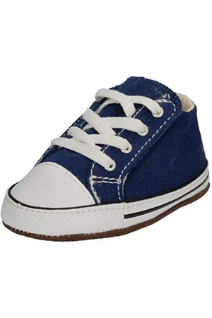 Converse Unisex Baby Chuck Taylor All Star Cribster wysokie trampki, niebieski - - 17 EU