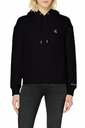 Calvin Klein Jeans Damska bluza z kapturem z haftem Ck