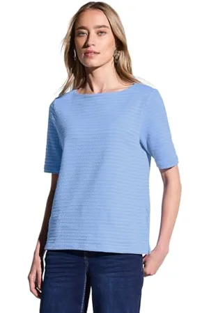 Street one T-shirt ze strukturą, , 38