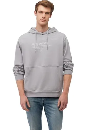 Mavi Męska bluza z kapturem, szarofioletowa, S, , S