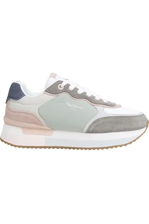Pepe Jeans Damskie trampki RUSPER CLASS, zielone (CASTING GREEN), 4 UK, , 4 UK