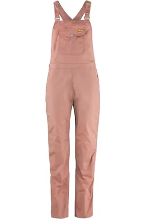 Fjällräven 87030-300 Vardag Dungaree Trousers W Spodnie Sportowe Kobiety Dusty Róża Rozmiar M