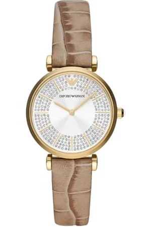 Emporio Armani 32023562 damski analogowy zegarek kwarcowy, , Jeden rozmiar, Pasek.