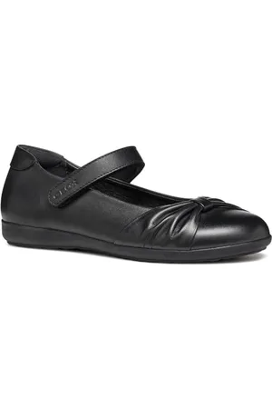 Geox J IBERIDE Girl I Płaskie baleriny, czarne, 37 EU, , 37 EU