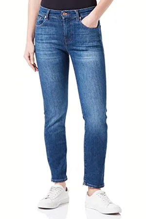 7 for all Mankind Damskie jeansy skinny slim Illusion, , 56