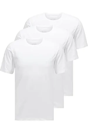 HUGO BOSS Mężczyźni T-Shirt RN 3P CO Koszulki, , XS