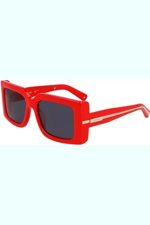 Salvatore Ferragamo Unisex SF2032S okulary przeciwsłoneczne, czerwone, 55, , 55