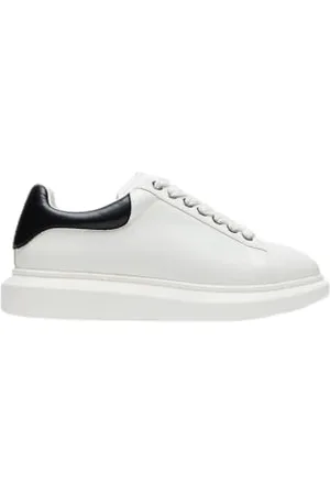 Steve Madden Męskie matowe buty sportowe, wielokolorowe, białe, 45 EU, , 45 EU