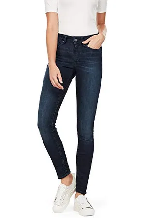 G-Star RAW Damskie dżinsy Shape High Waist Super Skinny, Niebieski (Dk Aged D07113-a407-89), 24W / 30L