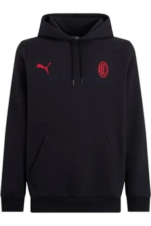 AC Milan Ess, bawełniana bluza z kapturem, uniseks, dla dorosłych, dla mężczyzn lub kobiet, M