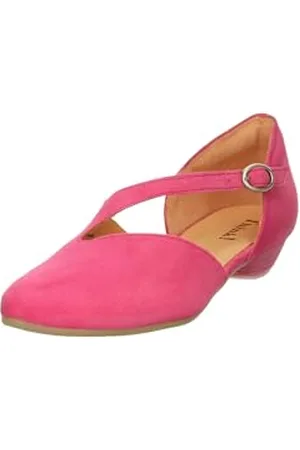 Think! Damen GRACE chromfrei gegerbte nachhaltige Halbschuhe