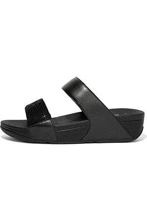 FitFlop Damskie kapcie Lulu Crystal zdobione, , 39 EU