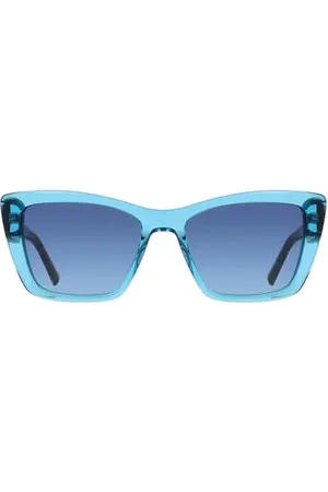 DKNY Unisex DK554S okulary przeciwsłoneczne, Crystal Turquoise, 54, , 54