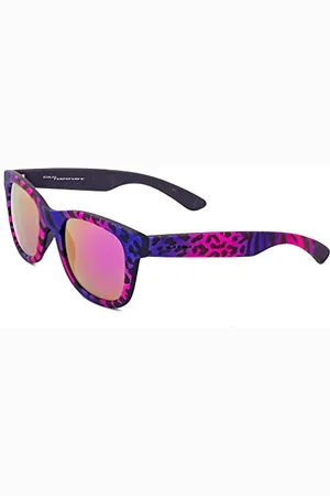 Italia Independent I-I Mod.I-Peach 0090 Wayfarer okulary przeciwsłoneczne w kolorze Zebra Violet II0090-ZEB 022, , 50