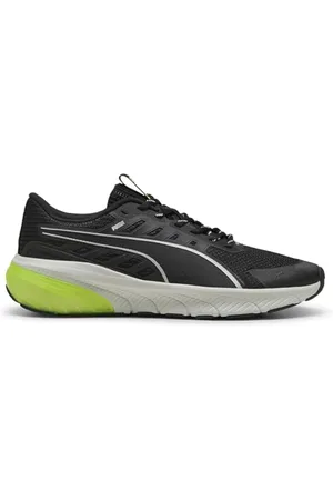 PUMA Unisex Cell Glare buty do biegania po ulicy, czarno-żółty alarm, 40 UK, Black Yellow Alert, 43 EU