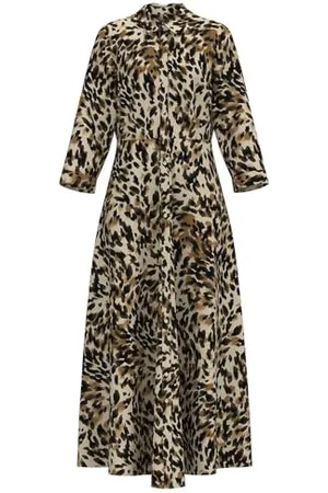 Y.A.S Damska sukienka savanna Long Shirt Dress S. Noos, , M