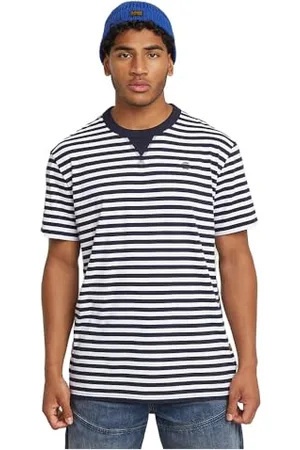 G-Star RAW Nifous Stripe R T T-shirt męski, , S