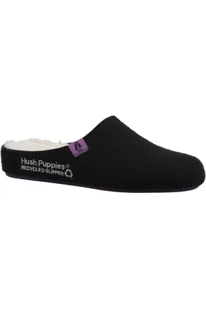 Hush Puppies Dobre kapcie damskie, czarne, 7 UK, , 40 EU