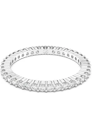 Swarovski Pierścionek Matrix Vittore, okrągły krój, , wykończenie w tonacji srebrnej