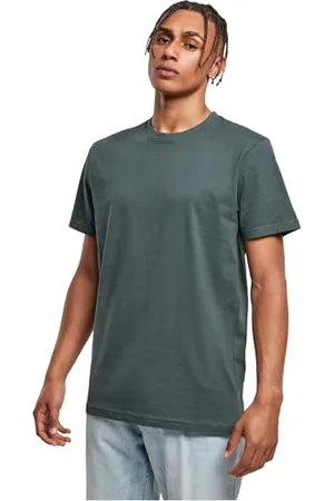 Build Your Brand Męski T-shirt z okrągłym dekoltem, basic, męski top z bawełny, z okrągłym dekoltem, dostępny w wielu kolorach, rozmiary XS-5XL, , L