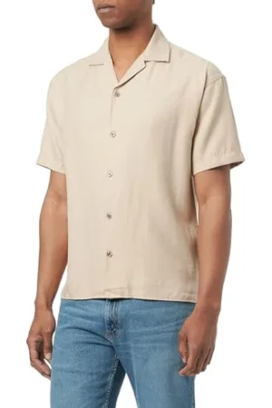 JACK & JONES JPRCCAARON Tencel Resort Shirt S/S SN, , L
