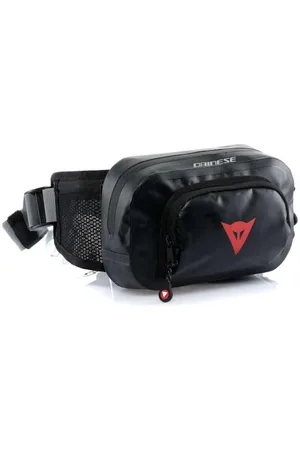 Dainese Explorer Waist Bag 1.8L, wodoodporna saszetka biodrowa, dla mężczyzn i kobiet, czarna, , Wodoodporna saszetka nerka