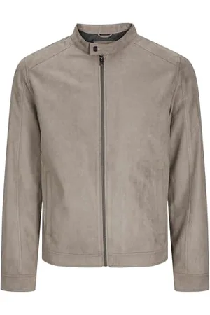 JACK & JONES Męska kurtka ze sztucznego zamszu, , XL