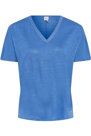 Brax Damska koszulka Style.caelen Pure Linen Solid, , 42