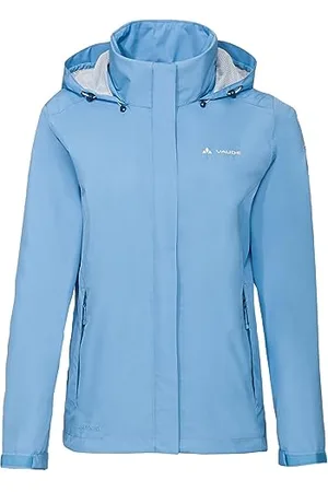 Vaude Damska lekka kurtka Escape Deszcz, Pastel Blue, 36, , 34