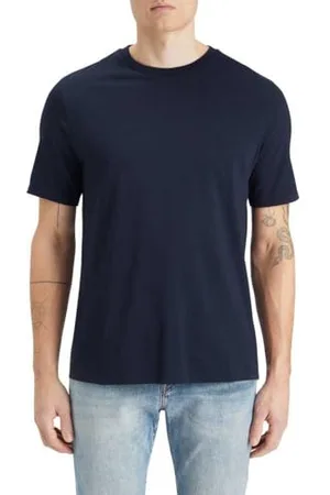Scotch&Soda Męski T-shirt z logo Core, Night, L