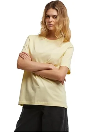 Build Your Brand Damska koszulka damska Everyday Tee, luźny t-shirt dla kobiet o wyglądzie oversize, bawełna, rozmiary XS - 5XL, , XXL