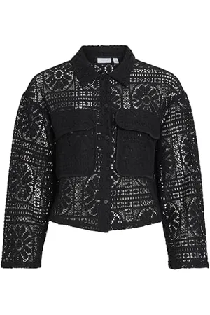 VILA Vimerinda Crochet L/S kardigan/BFS, , S