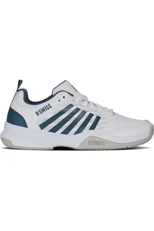 K-Swiss Męskie buty do tenisa Court Express 2, białe/Stargazer/Vapor Blue, 42 EU, , 42 EU