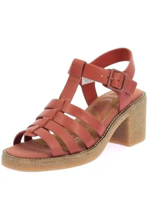 Kickers Damskie sandały na obcasie VOLYNE, TERRACOTA, 41 EU, , 41 EU