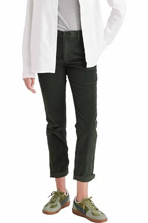 Dockers Damskie weekendowe chinosy slim fit, wysokie na co dzień, , 31W