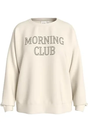 VILA Damski top Vireflect Club L/S Sweat Top/Lc, , L
