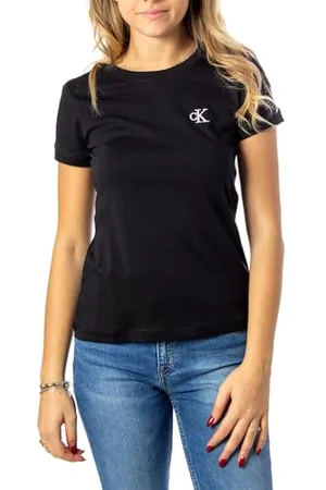 Calvin Klein Jeans Damskie topy z dzianiny S/S, , XXS