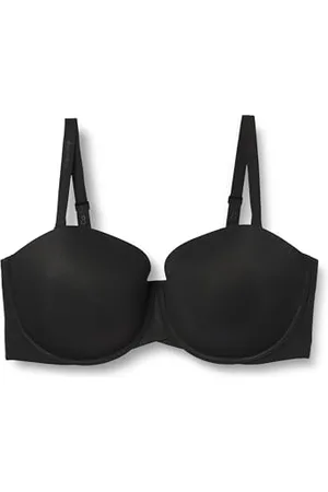 Calvin Klein Damski pasek z lekką podszewką, czarny, 38DD, , 90