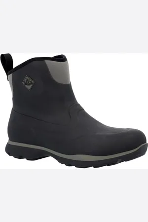 Muck Męskie buty przeciwdeszczowe Excursion Pro Mid, Czarny czarny pistolet, 43 EU